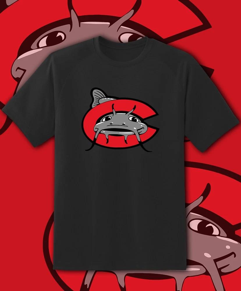 Men s and Women s T-shirts Carolina Mudcats Milb Team Logo S