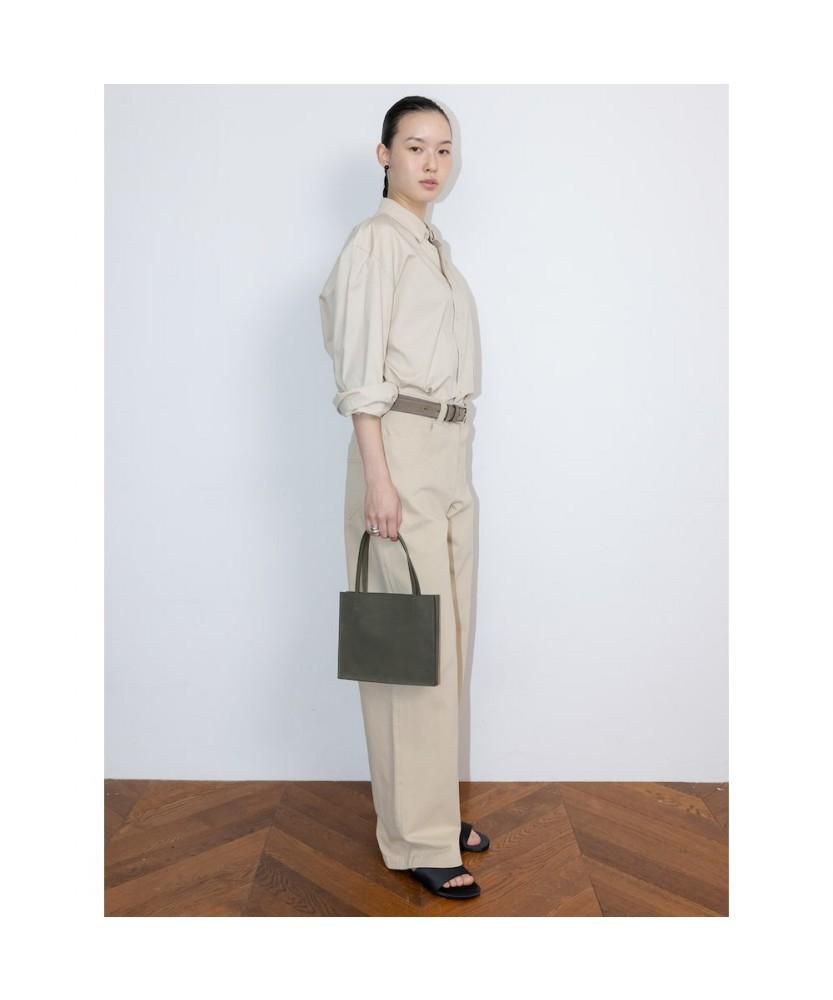 The Aperture Flip Bag_Suede Khaki (Ta62D4A05H)
