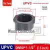 UPVC Female Thread Bushing for Pressure Gauge Instrument Fitting