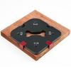 Precise Woodworking Tool Corners Jig Templates Aluminum Radius Jig Templates for Accurate Round Corner Cutting Tool
