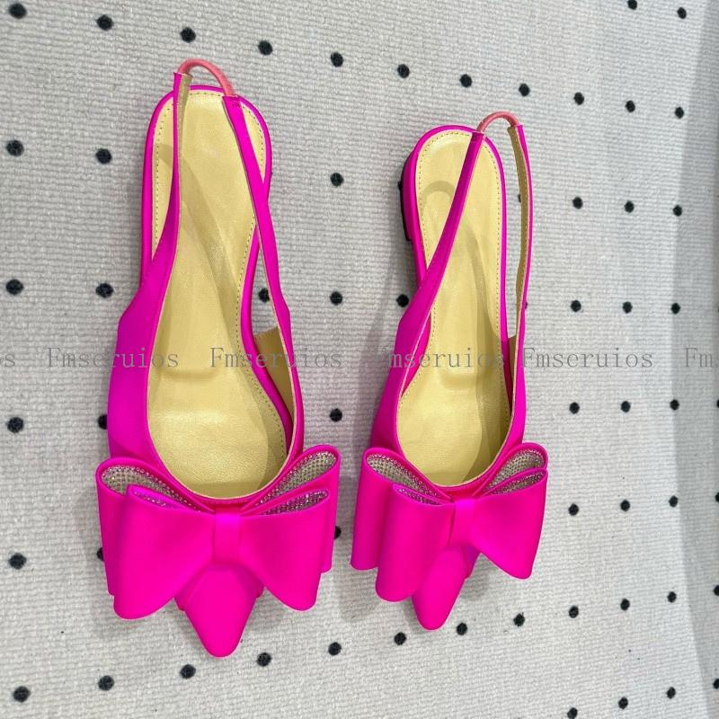 

Summer Women Flats Sandals Genuine Leather Pointed Toe Bowknot Decor Elegant Fashion Design Sweet Style Dress Party Shoes 35