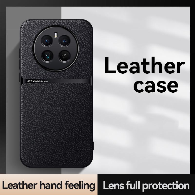Back Leather Case Cover for Realme 12 4G Car Holder Magnetic Leather Case Realme 12 5G Phone Coques Realme 12 Pro/Realme 12 Pro+