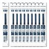 PENTEL EnerGel Ballpoint Pen Refills 10 Pieces 0.5mm Blue-Black (XLRN5TL-CA) -
