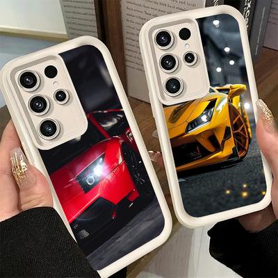 Handyhülle für Samsung Galaxy S26 S25 Ultra S24 FE Sportwagen Männlich Männer Hülle S23 Plus S22 + S21 S20 5G Weiches Silikon Funda