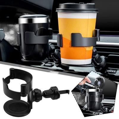 Car Water Cup Holder Tea Beverage Holder Car Air Conditioning Multi-function Frame Accessories Seat Car Fixed Outlet Ashtra M8X8