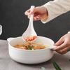 Japanese-style Ramen Bowl Heat-resistant Soup Basin Ceramic Binaural Soup Bowl  Kitchen