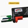 BT-168 Small Battery Tester Professional Simple Use No Battery Required High Precision Battery Checker for 1.5V 9V Button Cell Battery