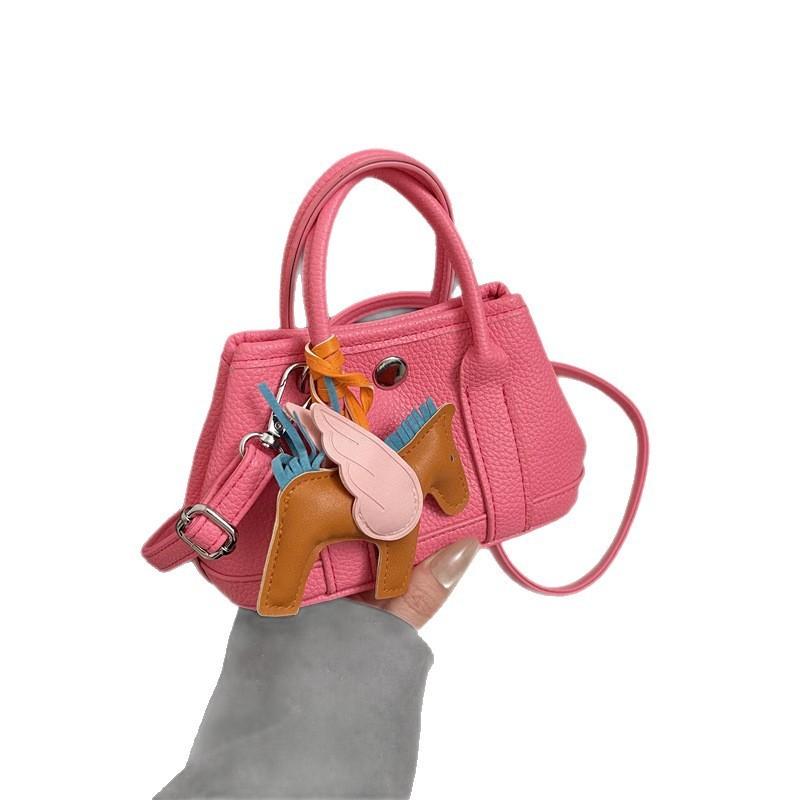 Autumn Girls Handheld Garden Bag With Pu Material For Kindergarten Use