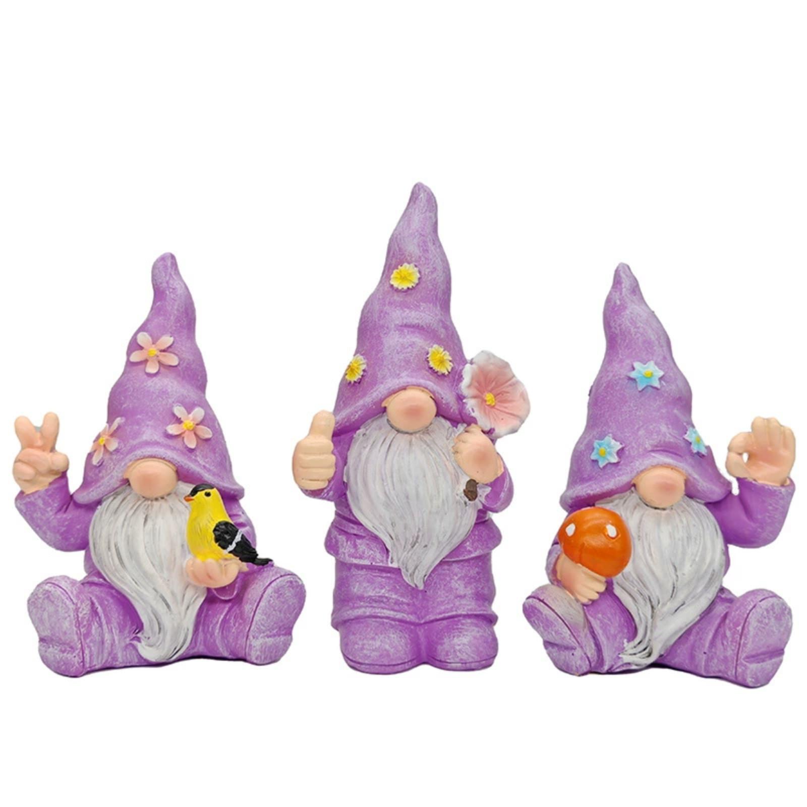 

Смола Гномы Гномы Предметы интерьера Настольные украшения One Size фиолетовый