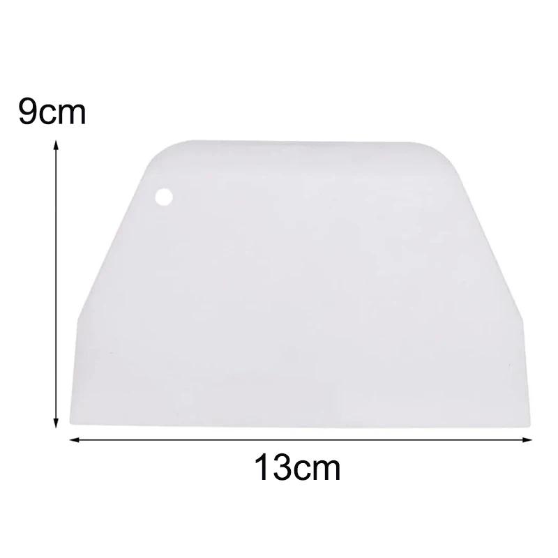 Découpoir Grattoir à Pâte Cuisson Pâtisserie Bricolage Banc Plastique Bol Grattoir Cuisine Gâteau Crème Pain Fondant Spatule Couteau de Coupe Diviseur