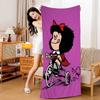 Cartoon Mafalda Microfiber Printed Beach Towel Mountain Climbing Yoga Beach Swimming Running Absorbent Soft Towel