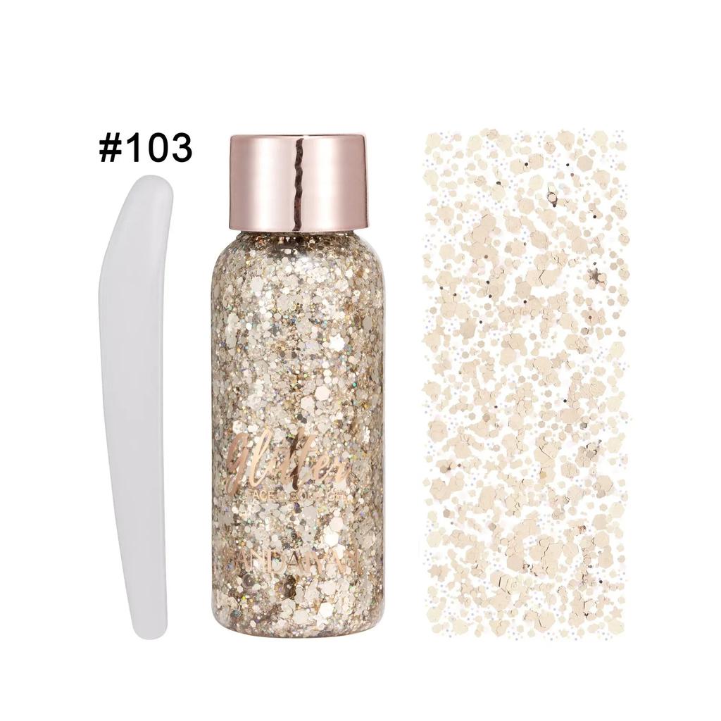 New Makeup Shimmering Eye Shadow Liquid Girls Face Stage Makeup Gel Liquid Glitter Body Lotion Ritual Beauty Makeup