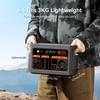 Flashfish E103 300W Portable Power Station, 179.2Wh LiFePO4 Battery, Fast AC Recharge