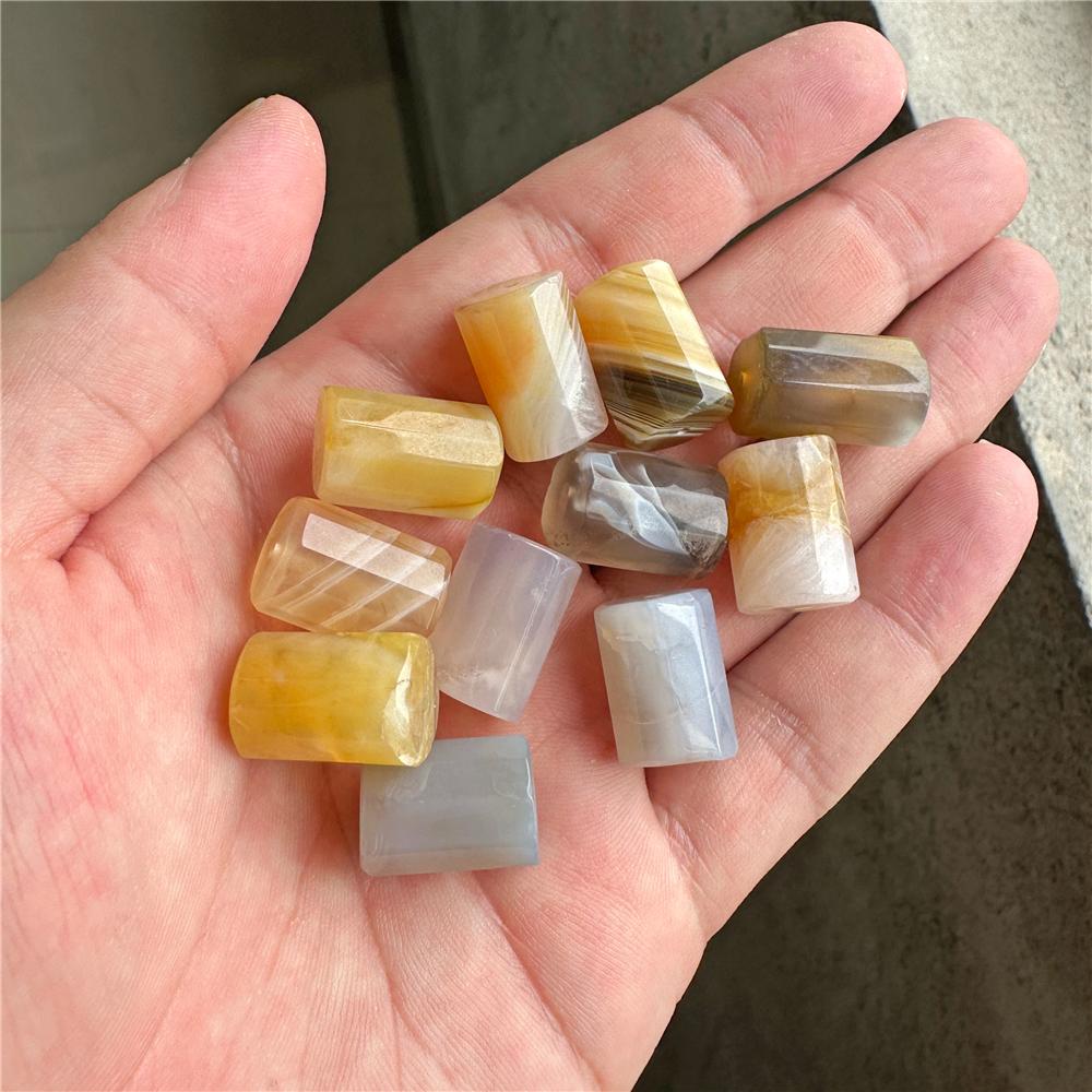 Fine 100% Natural Yellow Citrines Bead Charm Loose 12x18MM Gems Quartz Crystal Stone Beads For Jewelry Making Bracelets Necklace