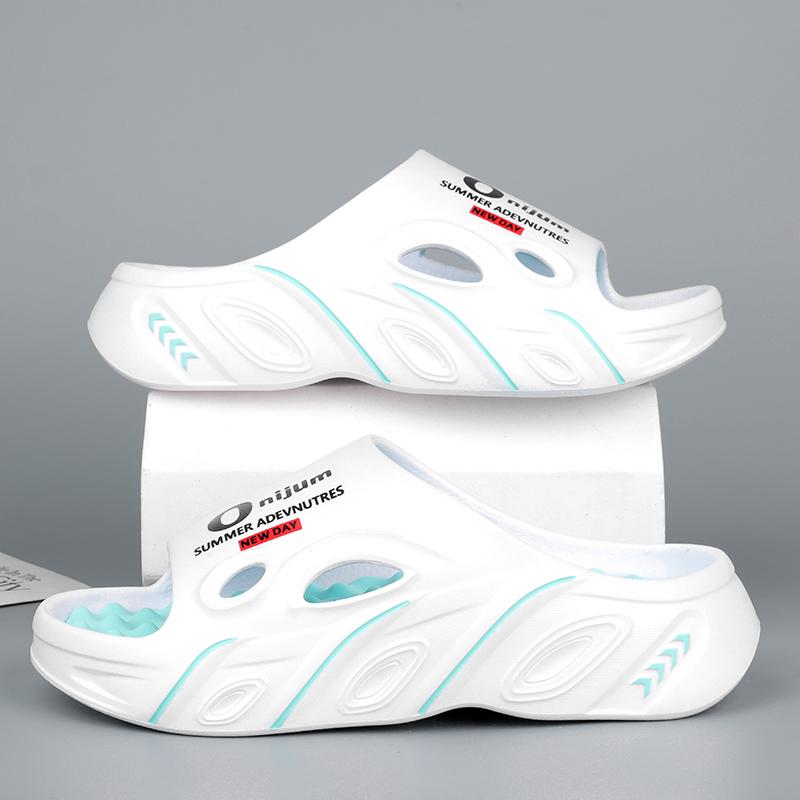 Summer Men's Massage Slippers Indoor Outdoor Sandals Beach Men Casual Shoes Comfortable Slides Flip Flop Men Women Home