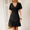Women's Fashionable Casual -color Dress