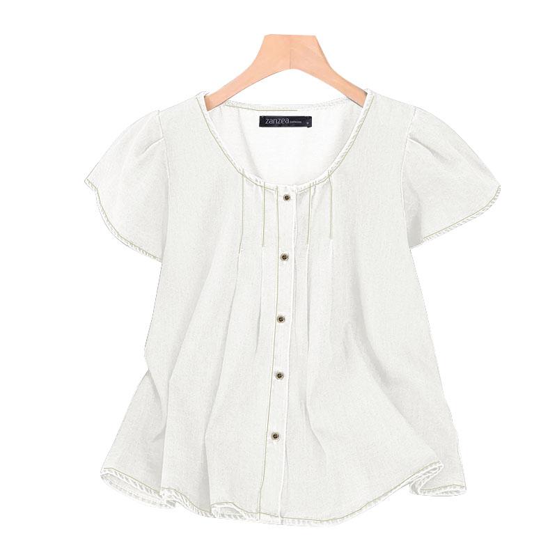 

ZANZEA Женские повседневные футболки с круглым вырезом, летние, с коротким рукавом 4XL бежевый