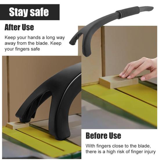 Woodworking Push Block Precision Cutting Carpenter Push Handle Fragment Release Woodworking Accessory