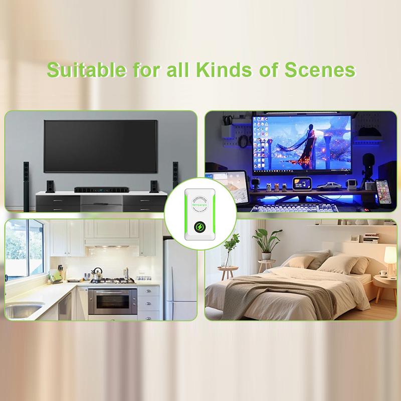 Portable Electricity Saving Box Electric Energy Saver Smart Power Saver Us/Eu Plug Socket Adapter For Cost Reducing Office Home