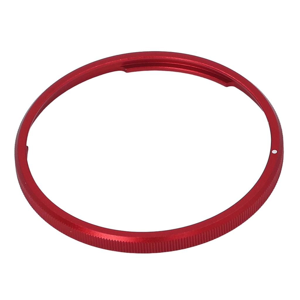 Lens Decoration Ring Aluminum Alloy Protective Lightweight Snap On Lens Ring for GR3 Red