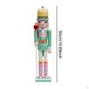 Wooden Nutcracker Ornament Christmas Decoration Collectible Gift Figurine Tabletop