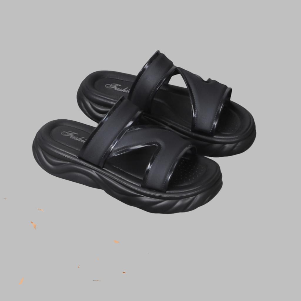 Women Platform Slide Sandals Summer Outdoor Trendy Chunky Sole Beach Slippers Casual Fashion