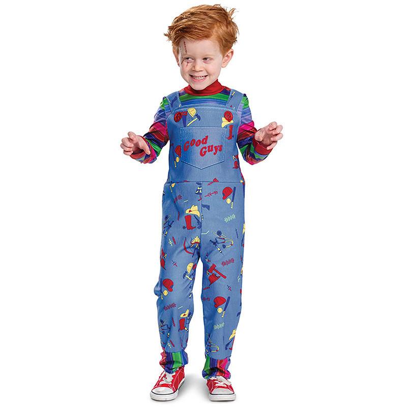 Scary Chucky Inspired Halloween Costume For Kids Perfect For Stage Performances