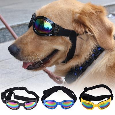 Durable Pet Sunglasses for Outdoor Activities - Scratch Resistant and Shatterproof