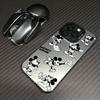 Mickey Mouse Cartoon Black White Phone Case For iPhone 11 12 13 14 15 16 17 Pro Max 16e 17E 17 Air Plus 13 Mini Funda Back Cover