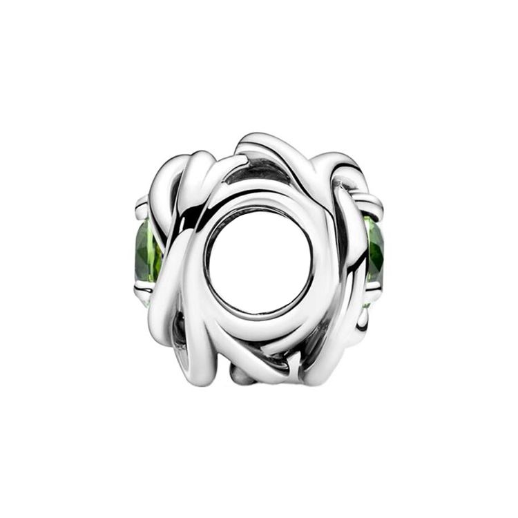 Pandora Spring Green Eternal Loop Charm Women Charm 790065C03