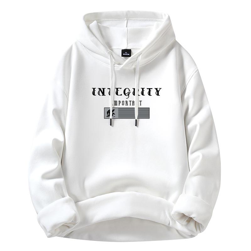 Men's padded hoodie men's autumn and winter new cotton sweater thickened loose warm jacket