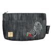 Senshishuin Pouch Denim 2 Tiger (Lined) (Size Small)