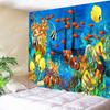 Ocean Art Tapestry Dream Sea World Wall Hanging Bedroom Decor Psychedelic    Curtain Background Room