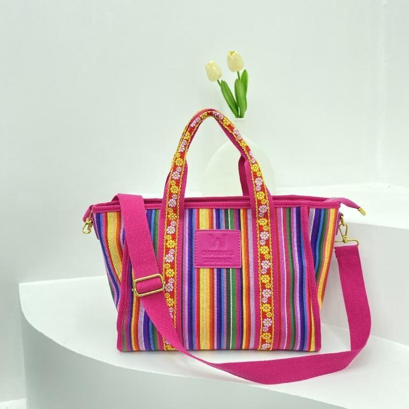 Pendler Große Tasche Damen Reise Urlaub Canvas Tasche Personalisierte Adlerkopf Einkaufstasche Handtasche Damentasche One Size bunt