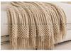 Light Luxury Solid Color Sofa Blanket - Air Conditioning, Decorative, Office Nap, Homestay, Autumn/Winter Use