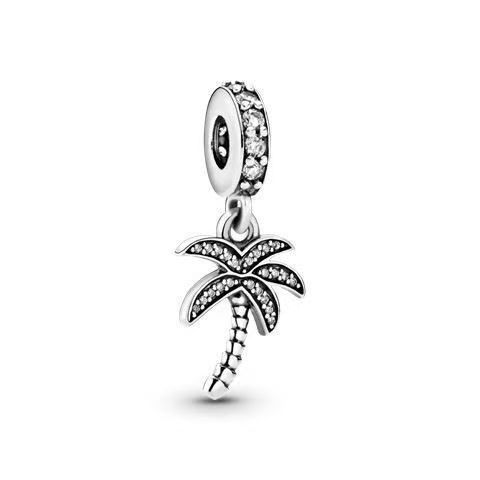 S925 Silver Jewelry DIY Charms Set With Eiffel Tower High Heels Dolphin Palm Tree Heart Wings Pendants Handmade Craft Gift Accessories
