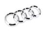 Car Logo Badge Car Front Grille Rear Trunk 4Ring Emblem For Q2 A1 A3 A4 A5 A6 A7 S3 S4 S5 S6 RS3 RS4 RS5 RS6 Q3 Q5 Q7 AQ6a5