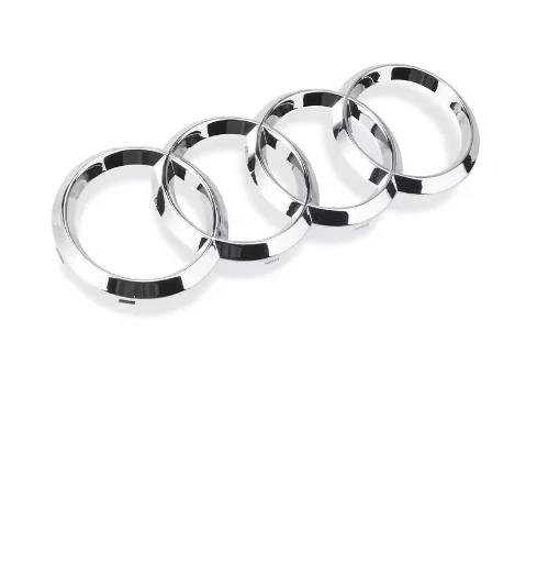 Car Logo Badge Car Front Grille Rear Trunk 4Ring Emblem For Q2 A1 A3 A4 A5 A6 A7 S3 S4 S5 S6 RS3 RS4 RS5 RS6 Q3 Q5 Q7 AQ6a5
