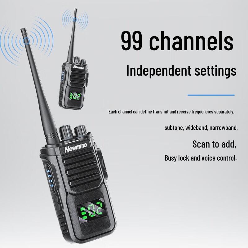 Newmine FT580 Waterproof Two-Way Radio (CN version)