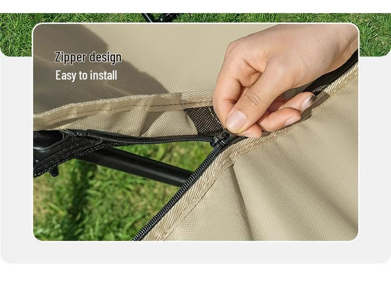 Moon Chair: Outdoor Folding Recliner for Camping, Fishing, and Picnics