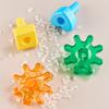Toddler Pegs Board Game Montessori Toys Gears Block Stacking Play DIY Creative Threading Game Color Cognition Educational Toys
