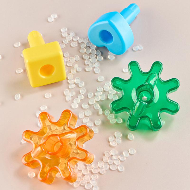 Toddler Pegs Board Game Montessori Toys Gears Block Stacking Play DIY Creative Threading Game Color Cognition Educational Toys