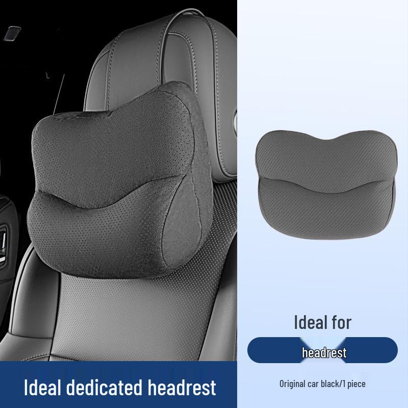 Neck Support Pillow for Ideal Headrest L6L7/L8/L9: MEGA Car Lumbar and Neck Protector