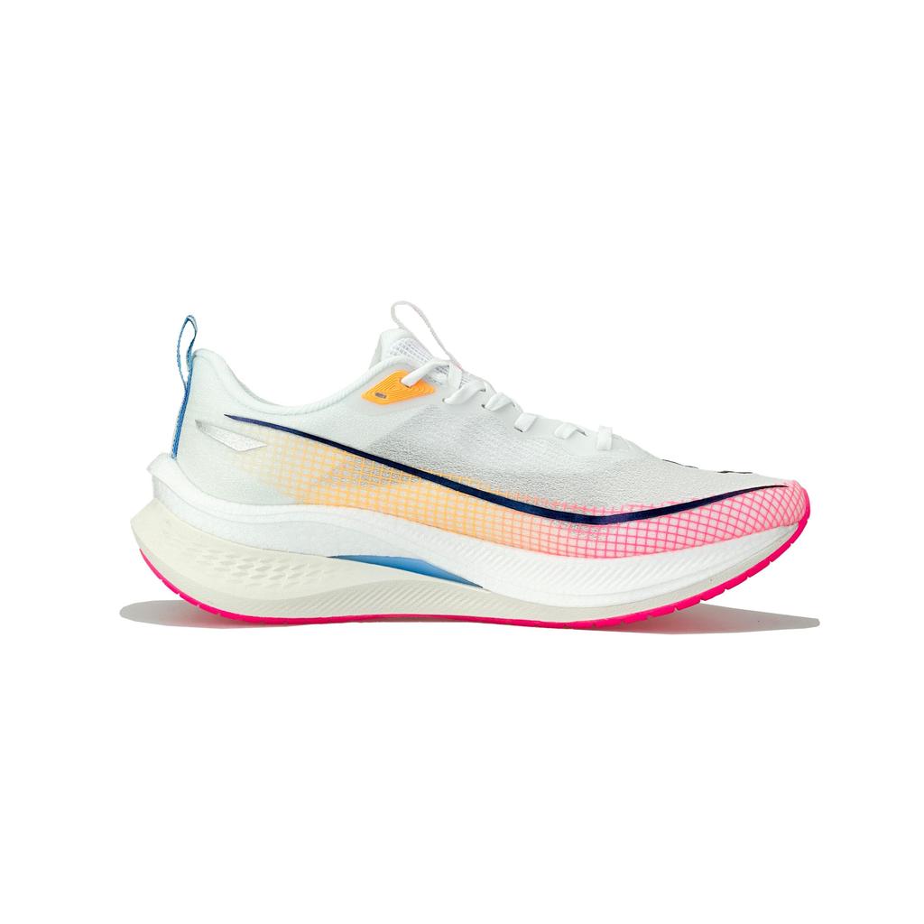 Li Ning Red Hare 7 Pro Cushioning Slip Resistant Breathable Low top Casual Running Shoes Men's White Purple ARPU001-6(Team338-)