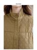 Women's Layered Sleeveless Vest Jacket - 2025 Spring/Autumn Trendy Outerwear for Moms