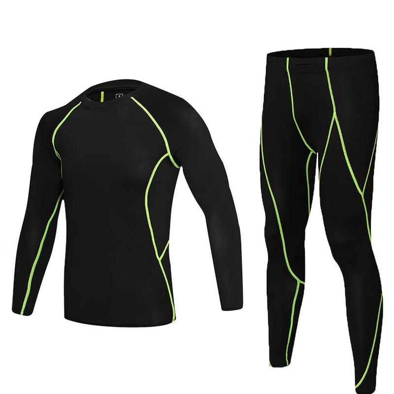 Men's Fleece-Lined Running & Fitness Set