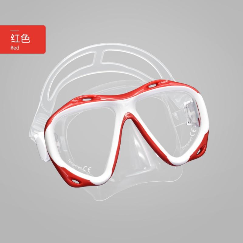 Kids Diving Mask Large View Silicone Snorkel Swimming Snorkeling