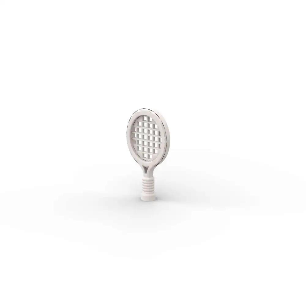 

MOC 10PCS 93216 Utensil Tennis Racket Constructing Blocks Handheld Props Component Bricks Assemble Particle Playthings Children Birthday Presents