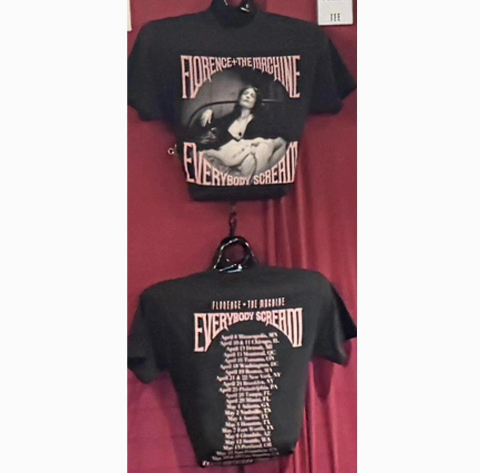 Florence And The Machine 2026 Everybody Scream North America Tour T-shirt M