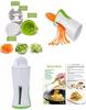 Durable Abs And Stainless Steel Dual Blades Vegetable Spiralizer For Healthy Meals